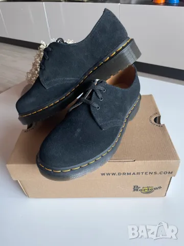 Dr. Martens 1461 Oxford ежедневни велурени обувки, 39 EU, снимка 3 - Дамски ежедневни обувки - 49779428