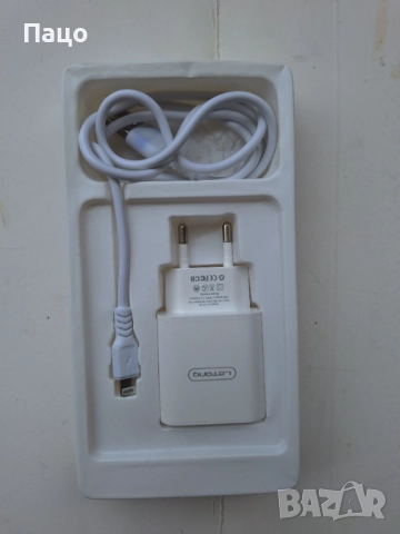 Комплект зарядно устройство 1Tech, за iPhone LETANG LT-TZ-28, 2.4A, , снимка 3 - Оригинални зарядни - 52889592