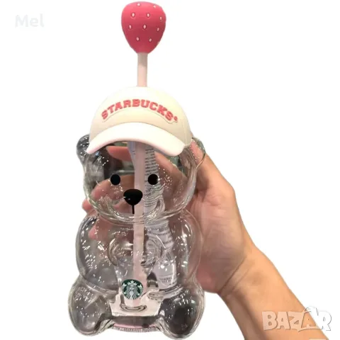 Оригинална Starbucks Bearista чаша – Мече 🧸 | ПРЕДВАРИТЕЛНА ПОРЪЧКА, снимка 2 - Чаши - 55920332