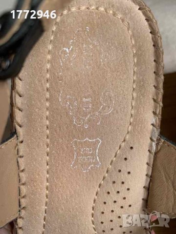 ПРОМО Чехли, сандали със стелки естествена кожа, почти нови, снимка 15 - Дамски ежедневни обувки - 41261515