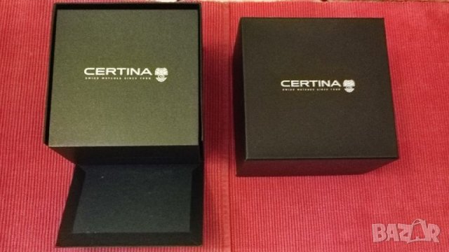 Реклама на часовници CERTINA и кутия за часовник CERTINA. , снимка 16 - Други - 40027920
