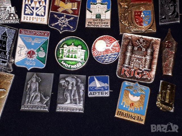 Стари руски значки 50 броя СССР, снимка 7 - Колекции - 42206222