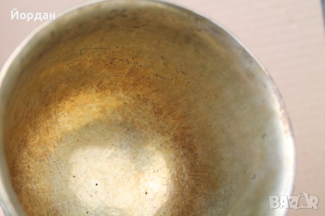 Сребърна чаша с позлата ''Потир'', снимка 15 - Антикварни и старинни предмети - 44389972