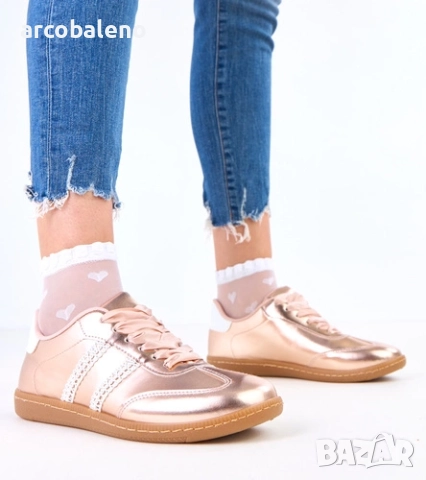 Дамски маратонки Madres със сатенени връзки, 3цвята , снимка 3 - Маратонки - 51862346