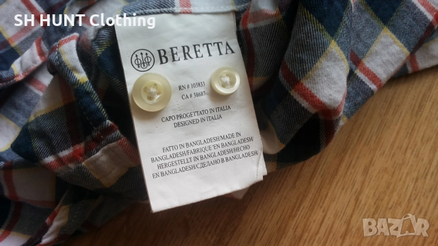 BERETTA SHIRT размер M риза - 1363, снимка 11 - Ризи - 51434613