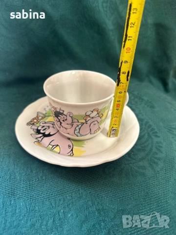 Детски български порцеланов сервиз на Диамант, Разград, снимка 11 - Сервизи - 51926437
