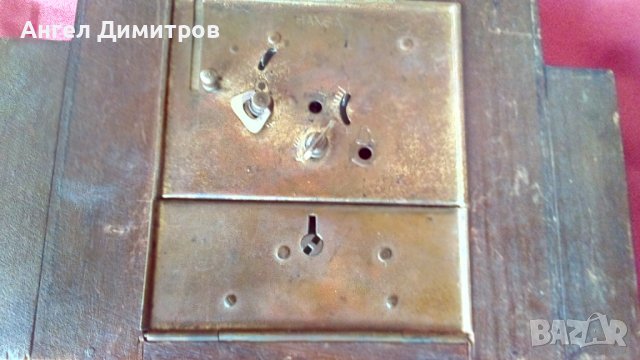 Стар настолен часовник касичка , снимка 4 - Антикварни и старинни предмети - 42043560