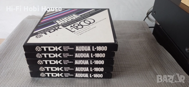 Магнегофонни ролки tape reel to reel tdk audio L-1800