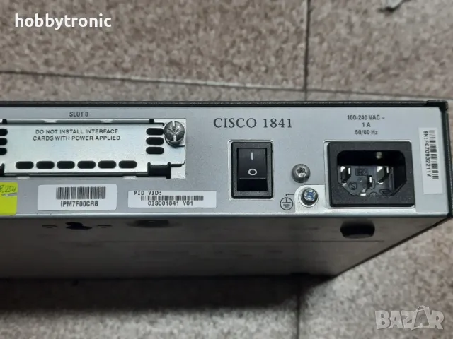 Cisco 1812, Cisco 1841 рутери, снимка 8 - Рутери - 49310171