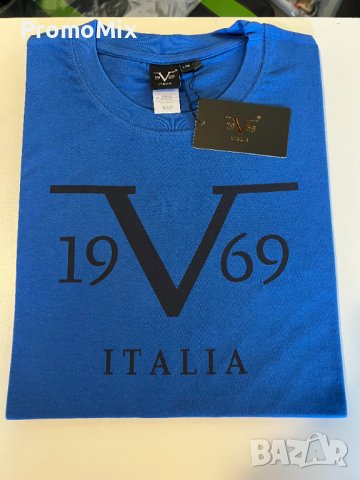 Мъжка тениска 19V69 Italia Rayan Royal by Versace 19.69 Mens T-Shirt блуза с къс ръкав , снимка 4 - Тениски - 41619797