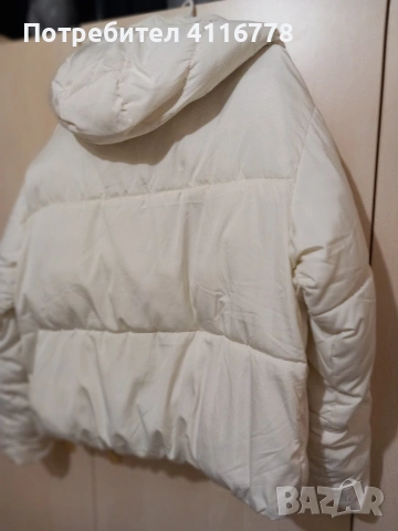 Бяло яке M размер, снимка 2 - Якета - 53408805