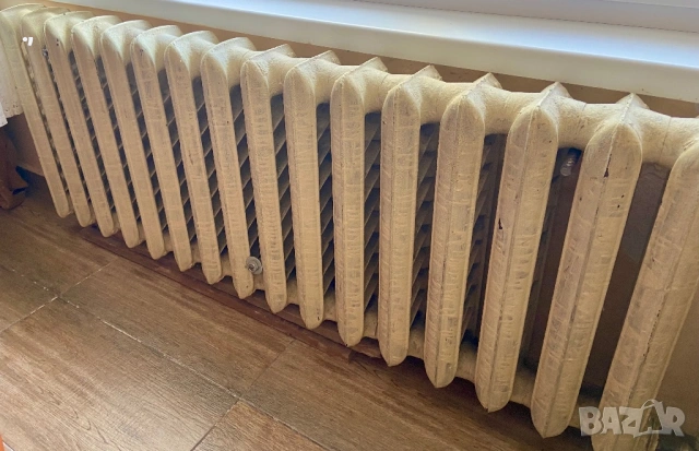 Руски чугунен котел на твърдо гориво,  с 5 бр чугунени радиатори, снимка 2 - Други - 53841835