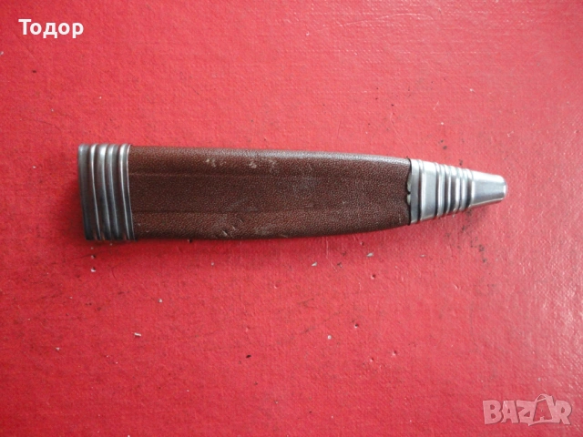 Старинна кожена кания за нож кама , снимка 6 - Ножове - 53027940