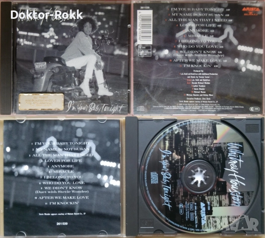 Whitney Houston – CD - оригинални дискове, снимка 6 - CD дискове - 52960036