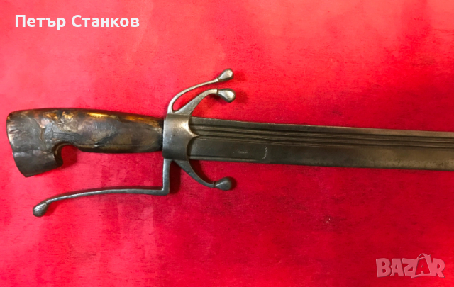 Огромна нимча,сабя,ятаган, снимка 5 - Антикварни и старинни предмети - 53258579