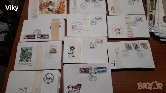 Стари пощенски картички и пощенски пликове голямо количество над 1000 броя от времето на соца и съве, снимка 14 - Филателия - 34030225