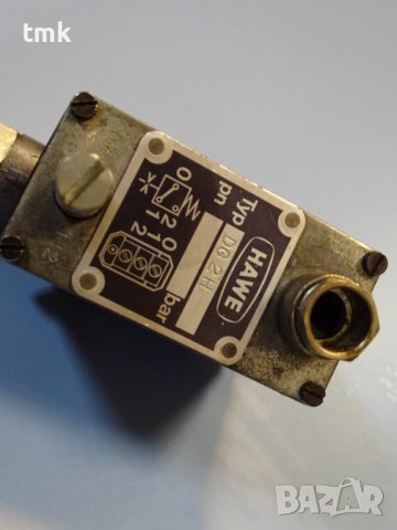 Пресостат хидравличен HAWE DG2H hydraulic pressure switch, снимка 8 - Резервни части за машини - 42364792