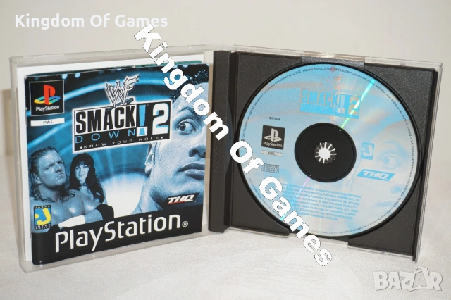 Игра за PS1 WWF SmackDown! 2: Know Your Role, снимка 7 - Игри за PlayStation - 53600271