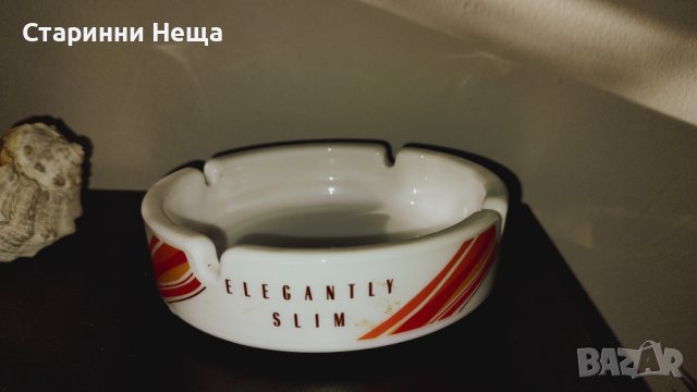 Винтидж Голям Рядък Стар пепелник 70те години цигари KIM от  личната ми колекция , снимка 3 - Антикварни и старинни предмети - 42660085