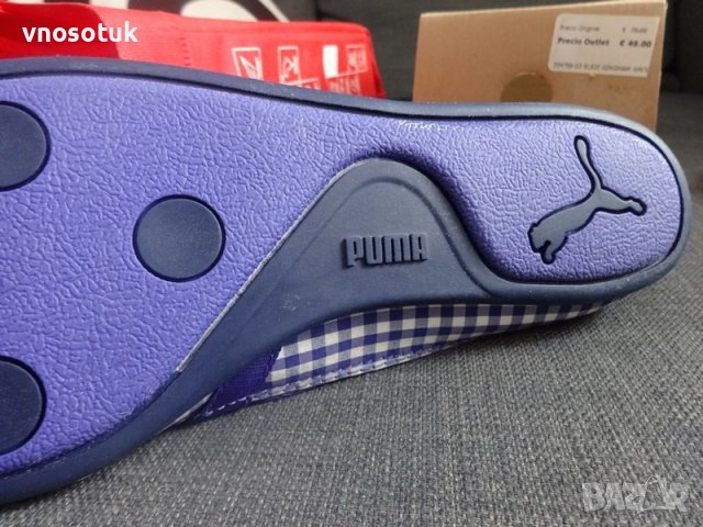 Дамски балерини PUMA ELSIE GINGHAM - №41, снимка 4 - Дамски ежедневни обувки - 41382133