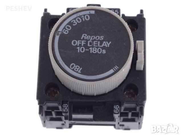  TELРЕЛЕ ЗА ВРЕМЕ СЪС ЗАКЪСНЕНИЕ НА ИЗКЛЮЧВАНЕ telemecanique 1-30сек 30-180сек , снимка 2 - Други машини и части - 41498433