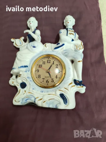 Порцеланов часовник, снимка 5 - Други - 49766808