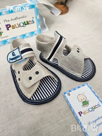 Бебешки сандали Peuques №17 – за прохождане и първи стъпки