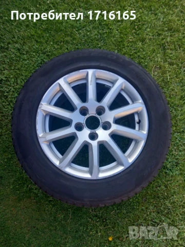 АУДИ 16 АЛУМИНИЕВИ ДЖАНТИ С ГУМИ , снимка 2 - Гуми и джанти - 51370732