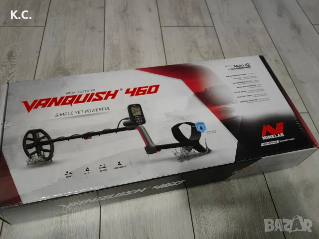 Minelab vanquish 460 металдетектор