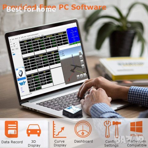 Bluetooth 9-осен инклинометър инженерен WitMotion BWT901CL, снимка 3 - Други инструменти - 41867726