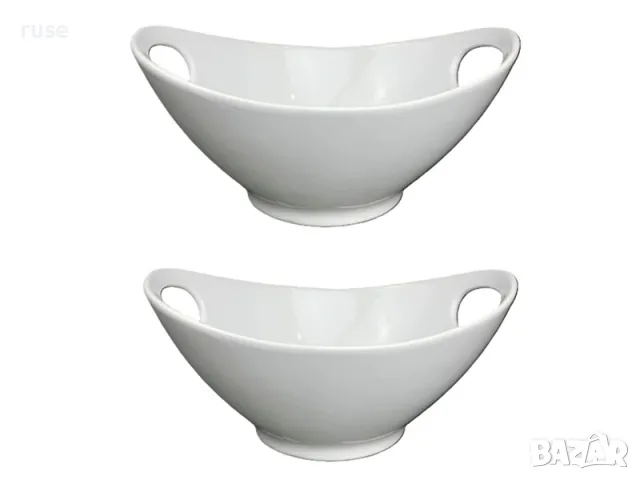НОВИ! Комплект купи за сервиране 2 броя порцелан