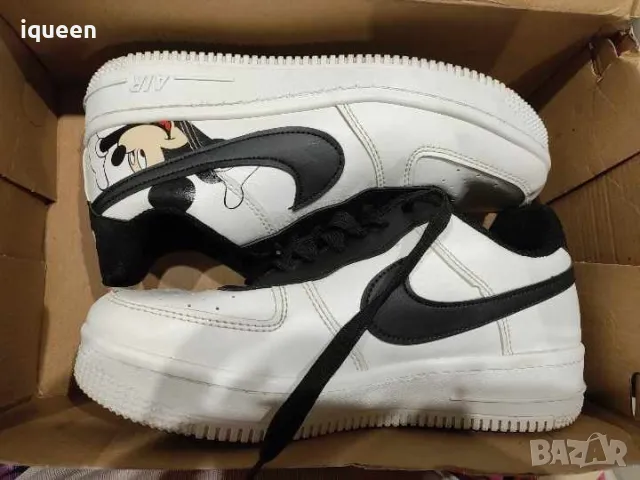 NIKE air force мики маус принт, снимка 2 - Маратонки - 48984087
