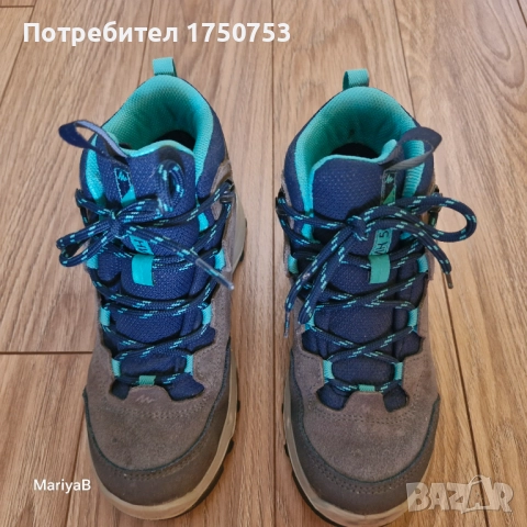 Непромокаеми туристически обувки Quechua, снимка 4 - Детски боти и ботуши - 51708273