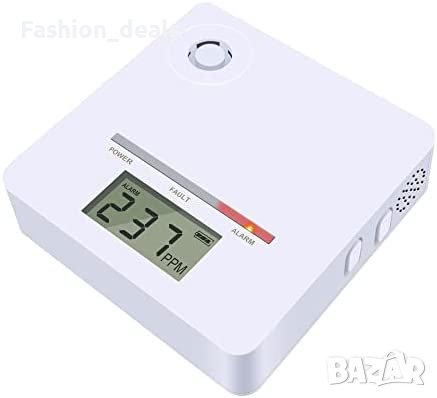 Нов Алармен детектор за въглероден оксид Аларма CO за дом офис на батерии