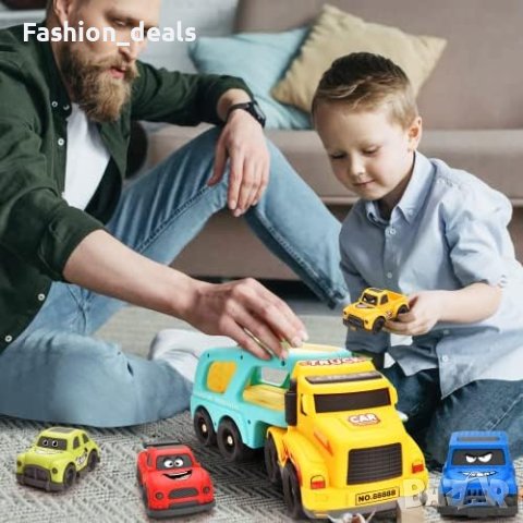 Нов комплект за малки деца Играчки Транспортни коли 1-3 год., снимка 6 - Образователни игри - 41401209