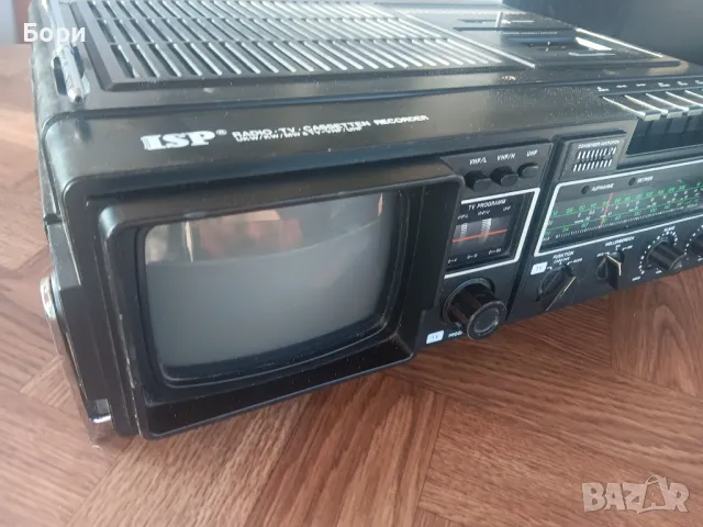 ISP RCT-3014 1980г телевизор/радио/касетофон. 2, снимка 3 - Радиокасетофони, транзистори - 48371020