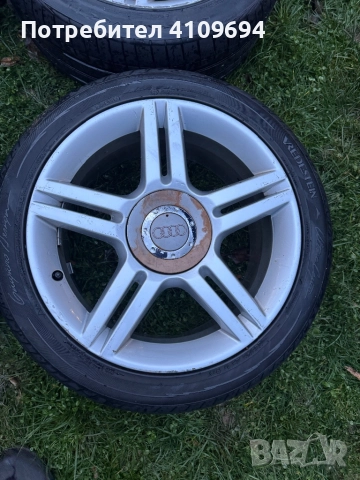 Джанти с гуми 17” Audi A4/A6, снимка 4 - Гуми и джанти - 52798453