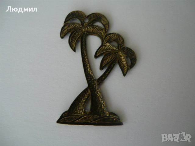 Метална апликация - палми, снимка 2 - Други - 51589476