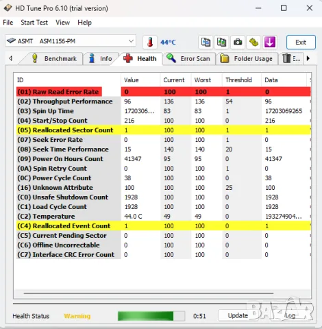 Твърд диск 18TB WD Enterprise Ultrastar DC HC550 х 2 бр за ремонт (Host I/O error & RAW Read Error), снимка 4 - Твърди дискове - 56025167