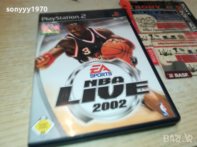SONY PS2 GAME NBA LIVE 2002 2611250836, снимка 3 - Игри за PlayStation - 52544479