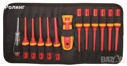 ОТВЕРТКИ ИЗОЛИРАНИ VDE К-Т 13БР TMP/225109, снимка 1