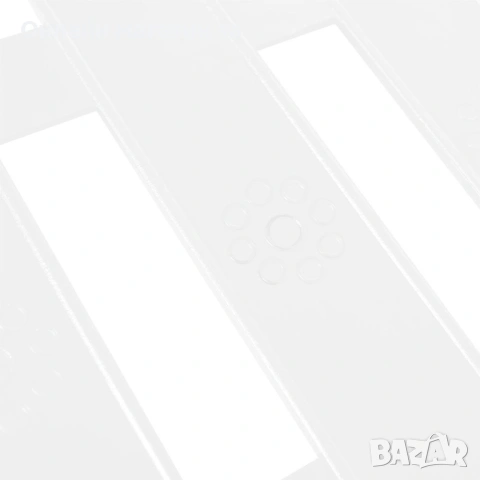 Декоративна ограда за цветя и тревни площи 20x15 cm, комплект 10бр, Бял 351004-BI, снимка 6 - Огради и мрежи - 53232320