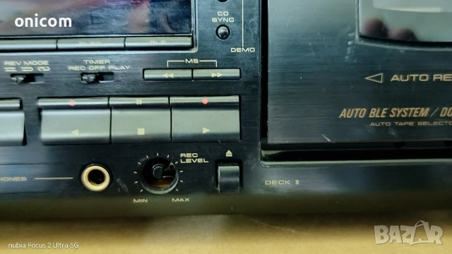 Pioneer CT-620R-двукасетъчен дек, снимка 2 - Декове - 52281249