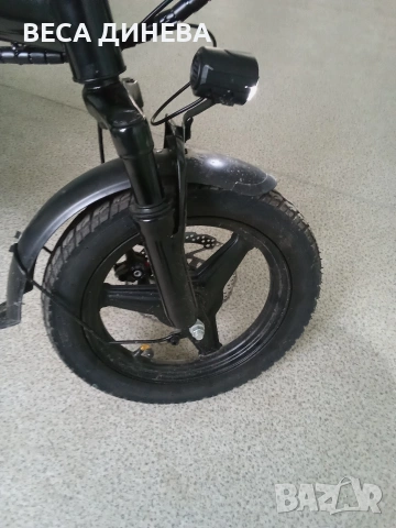 продавам мини сгъваемо ел колело 14 инча, снимка 3 - Велосипеди - 53393778