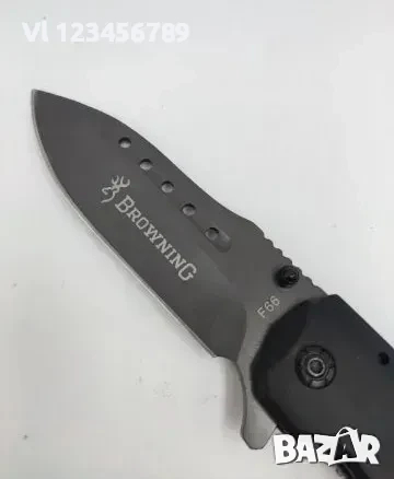 Сгъваем автоматичен нож Buck-Da148-90х225 мм Black eddition, снимка 5 - Ножове - 52266290