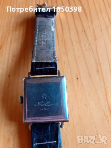 Военен Позлатен ARETTA Lorsa Ultra-thin Art Deco SWISS-Швейцарски механичен, снимка 6 - Мъжки - 49464354