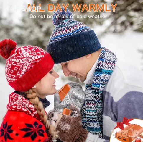 INNOPAW 2-в-1 Преносими Акумулаторни магнитни нагреватели за ръце/2x5000mAh PowerBank/3 степени, снимка 7 - Външни батерии - 49308565