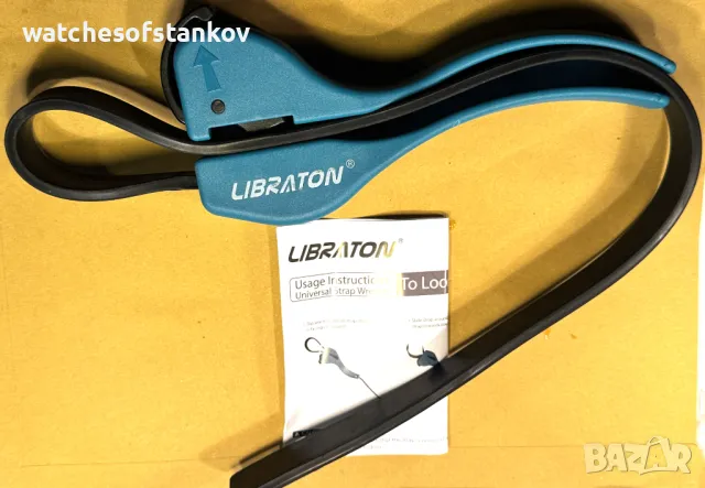 LIBRATON  Wrench Universal Reinforced Rubber Belt Strap, снимка 4 - Клещи - 49019948