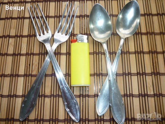  Нож Вилици Лъжици, снимка 5 - Антикварни и старинни предмети - 40706395