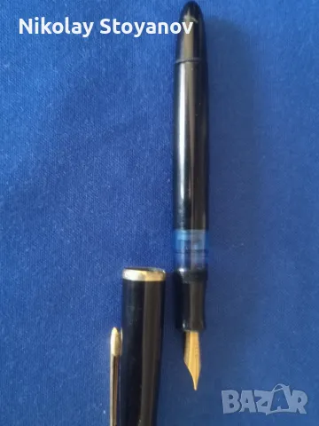 Писалка Senator със златно перо, снимка 2 - Антикварни и старинни предмети - 48406256
